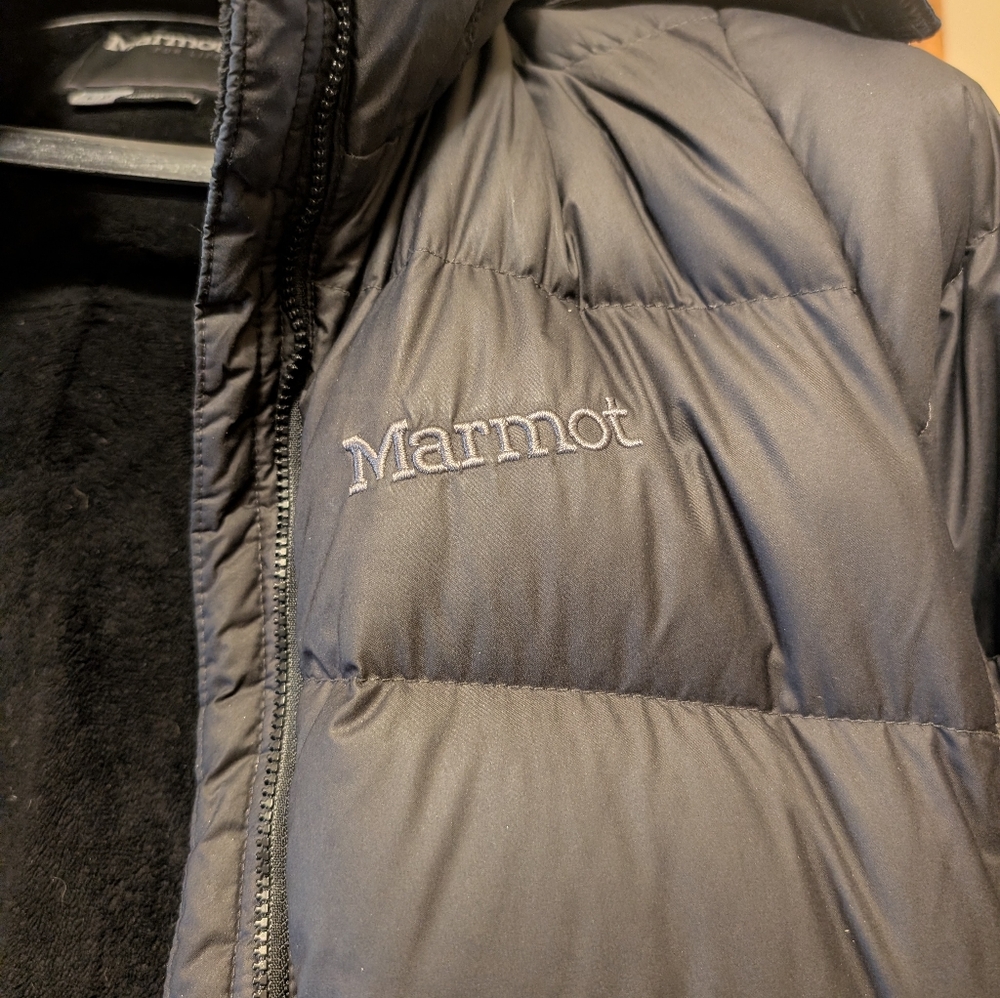 Marmot Black Montreaux Down Coat